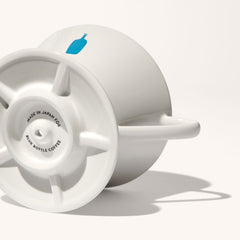 Blue Bottle Dripper with Blue Bottle Coffee Filters